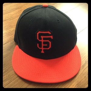 Giants SF baseball hat / ball cap fitted size 7 MLB
